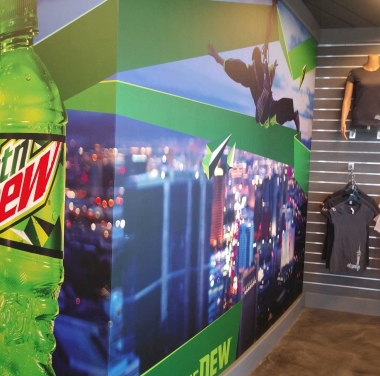 Venue Branding Wall Wraps