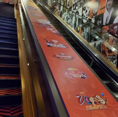 Venue Expo Branding Stairs Wraps