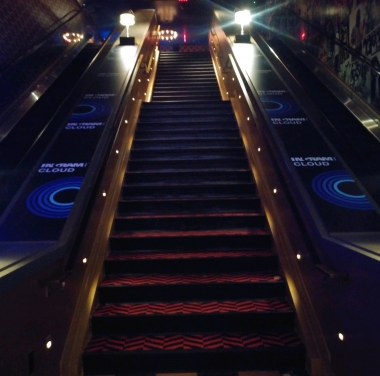 Expo Venue Branding Stairs 